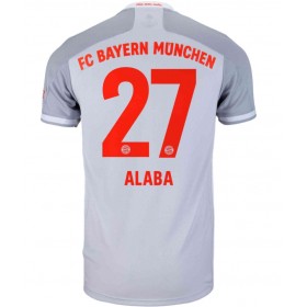 Fußballtrikots FC Bayern München David Alaba 27 2020-2021 Kurzarm Auswärts-trikot kaufen